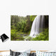 North Middle Falls In Silver Falls State Park Wall Mural