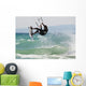 A Man Kitesurfing Off Dos Mares Beach In Front Of Hotel Dos Mares Wall Mural