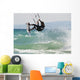 A Man Kitesurfing Off Dos Mares Beach In Front Of Hotel Dos Mares Wall Mural