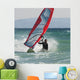 A Man Windsurfing Wall Mural