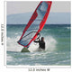 A Man Windsurfing Wall Mural