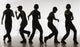 Composite Image Of A Boy Dancing With Headphones Wall Mural
