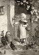 Little Girl With Insect Wall Mural