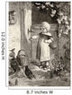 Little Girl With Insect Wall Mural