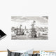 Sea Battle, Centurion vs Manilla Galleon Wall Mural