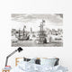 Sea Battle, Centurion vs Manilla Galleon Wall Mural