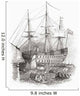 Published London 1893 Wall Mural