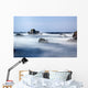 Mist Surrounding Big Rocks In The Water Wall Mural