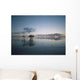 Looking Out To Sea Past Mangrove Shoots At Sunset Wall Mural