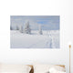 Winter landscape Wall Mural