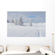 Winter landscape Wall Mural