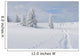 Winter landscape Wall Mural
