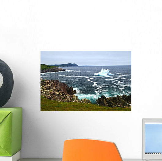 Melting iceberg Wall Mural