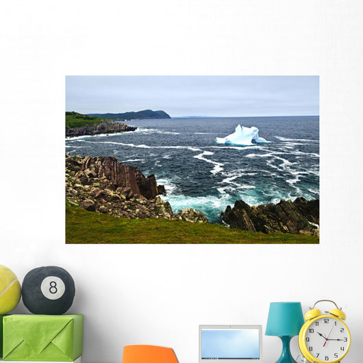 Melting iceberg Wall Mural