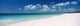 Empty White Sand Tropical Beach Wall Mural