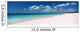 Empty White Sand Tropical Beach Wall Mural