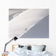 Trekking Up Snowy Mountain Wall Mural