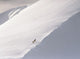 Trekking Up Snowy Mountain Wall Mural