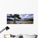 Tree And Fallen Tree Beside Lake Beauvert Wall Mural