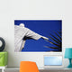 Christ The Redeemer And Palm Leaves Wall Mural