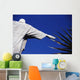 Christ The Redeemer And Palm Leaves Wall Mural