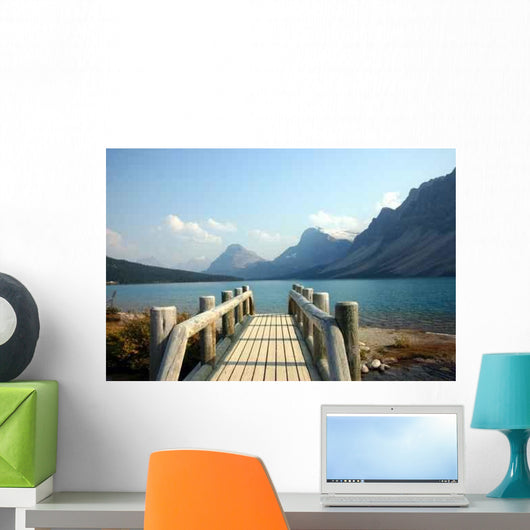 Bow Lake Wall Decal
