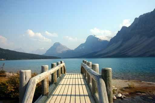 Bow Lake Wall Decal