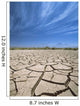 Cracked Lake Bed Wall Mural