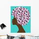 Afro-American Beauty Woman Wall Mural