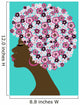 Afro-American Beauty Woman Wall Mural