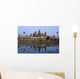 Towers Of Angkor Wat And Lake Wall Mural