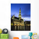 Hotel De Ville And Grand Place Wall Mural