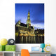 Hotel De Ville And Grand Place Wall Mural