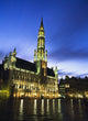 Hotel De Ville And Grand Place Wall Mural