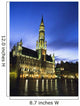 Hotel De Ville And Grand Place Wall Mural