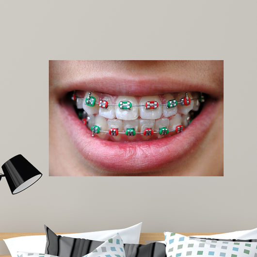 Colorful Brace Wall Mural