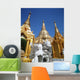 Gilded Buildings Of Shwe Dagon Pagoda, Rangoon, Myanmar Wall Mural