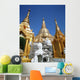 Gilded Buildings Of Shwe Dagon Pagoda, Rangoon, Myanmar Wall Mural