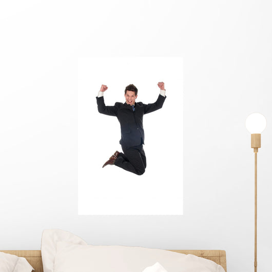 Businessman Jumping