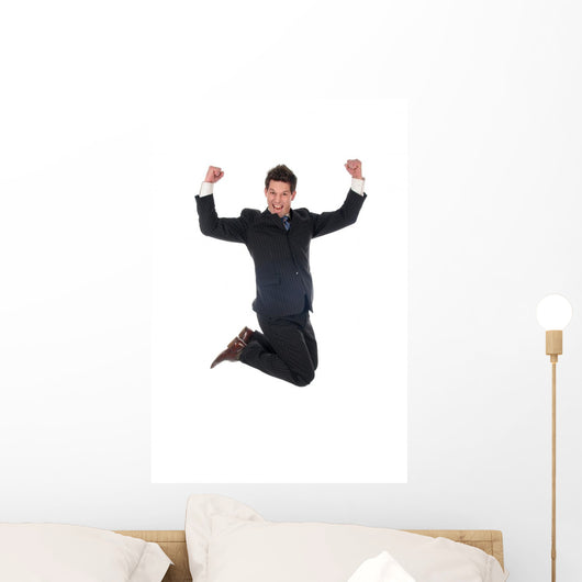 Businessman Jumping