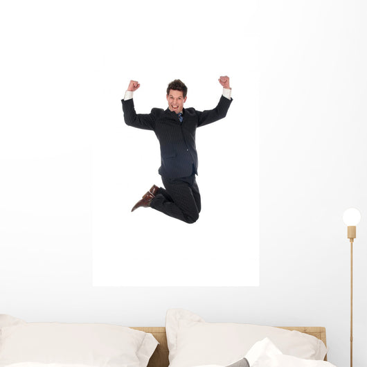 Businessman Jumping