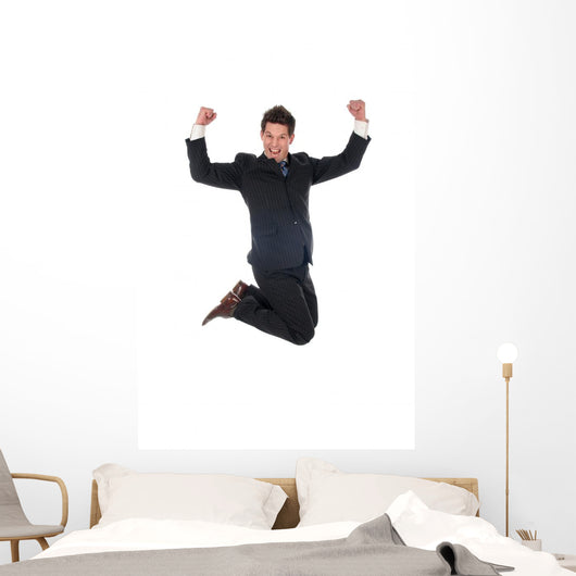 Businessman Jumping