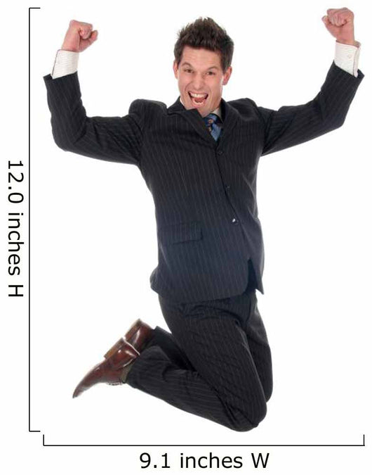 Businessman Jumping