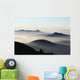 Mist And Mountains Wall Mural
