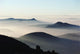 Mist And Mountains Wall Mural