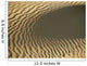 Ripples In Sand Dune, Close Up Wall Mural