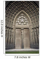 Doorway Of St Ouen Church Wall Mural