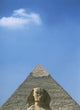 Sphinx In Front Of Pyramid Of Chephren Wall Mural