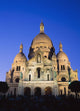 Sacre Coeur At Dusk Wall Mural