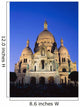 Sacre Coeur At Dusk Wall Mural
